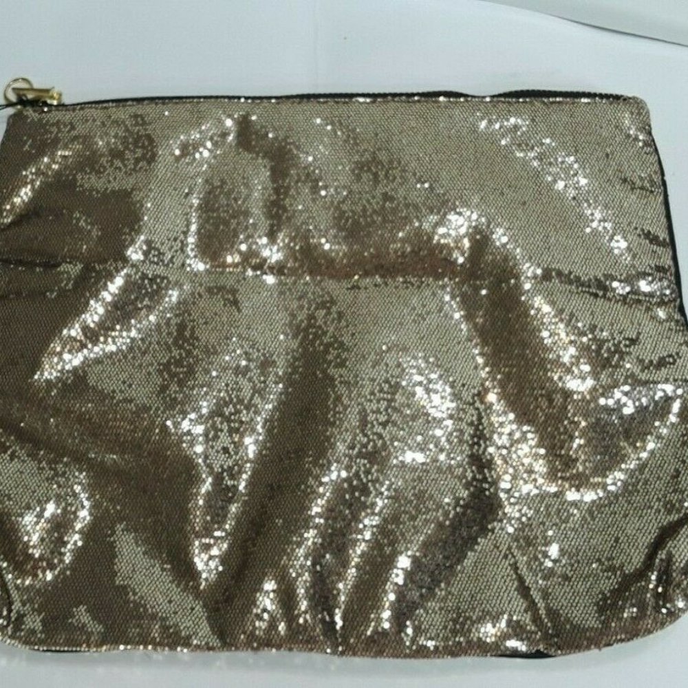 Victoria secret gold glitter handbag womens - Picture 3 of 6